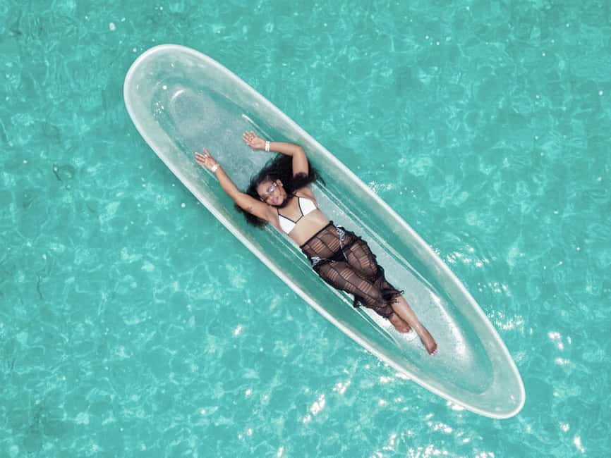 Punta Cana: Single Clear Kayak Photoshoot - Booking details that affect your decision