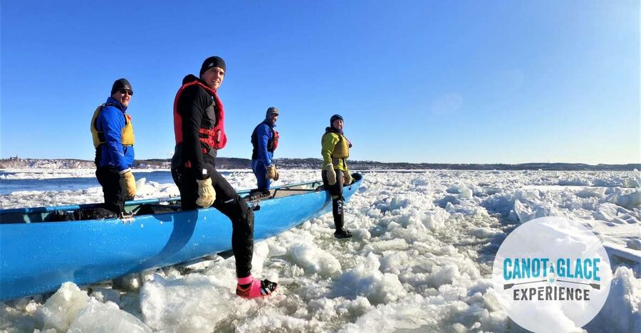Quebec City: Ice Canoeing with Hot Chocolate & Sauna - The first 30 minutes: gear, history, and safety