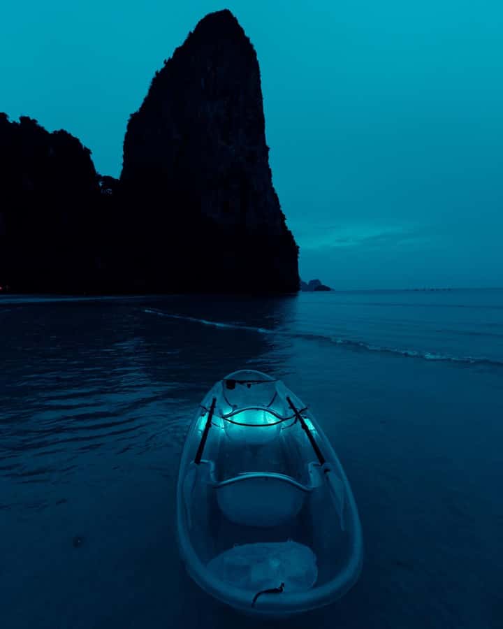 Railay: Illuminated Clear Kayak Night Tour Bioluminescence - Weather, comfort, and safety