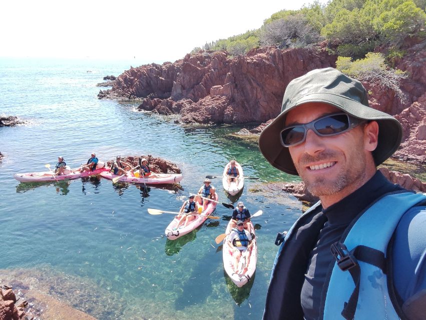 Rando Kayak Agay Guided Visit - What the guide adds to the scenery