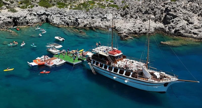 Rhodes: Gulet Trip with Food, Drinks, SUP, Kayak & Swimming - Why this six-hour gulet trip works so well