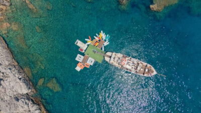 Gulet Trip with Food, Drinks, SUP, Kayak & Swimming