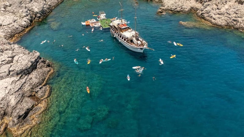 Rhodes: Gulet Trip with Food, Drinks, SUP, Kayak & Swimming - Comfort, crowding, and the practical trade-offs
