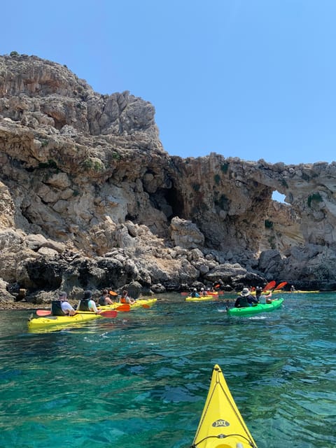 Rhodes Sea Kayaking “In the Footsteps of Pirates” - Haraki Castle from the water