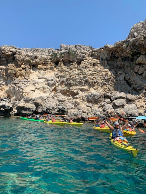 Rhodes Sea Kayaking “In the Footsteps of Pirates” - The red-sand beaches make the main stop special