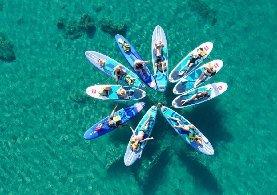 Rhodes: Stand-Up Paddleboard and Snorkeling Tour - Snorkeling at the secret cave