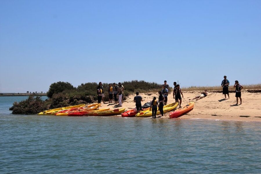 Ria Formosa National Park: Kayak Trip - Learning to handle your kayak in calm water