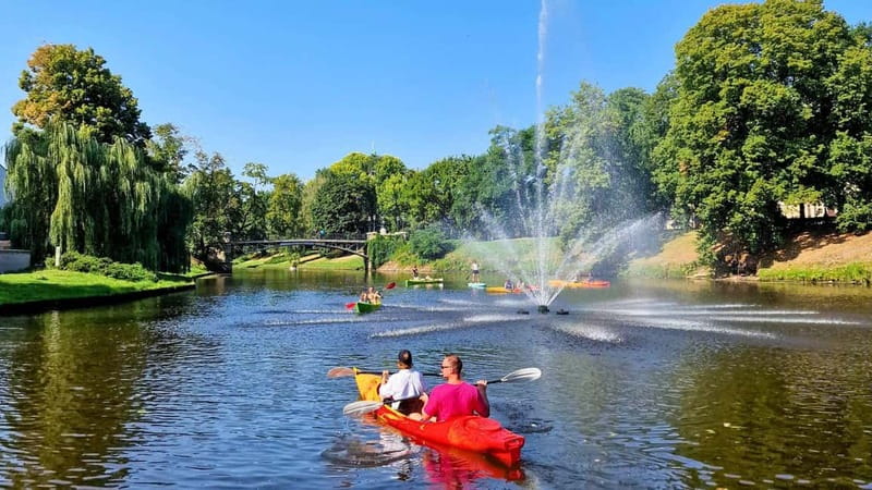 Riga: Kayak Rental in the City Center - Two to Three Hours at Your Own Pace