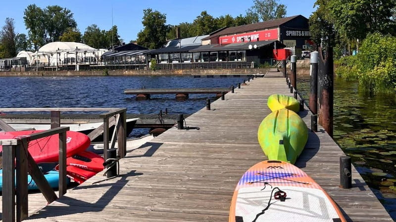 Riga: Kayak Rental in the City Center - Family Rules and Physical Demands