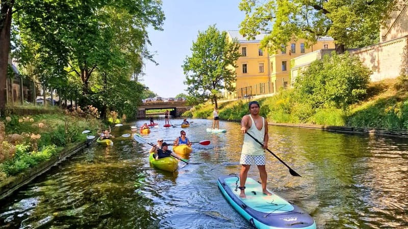 Riga: Kayak Rental in the City Center - Choosing Between the Canal and Daugava