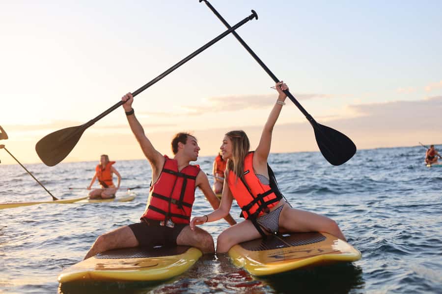Rio de Janeiro: Stand-Up Paddle - Copacabana Beach Sunrise - The five-minute paddle to the sunrise position