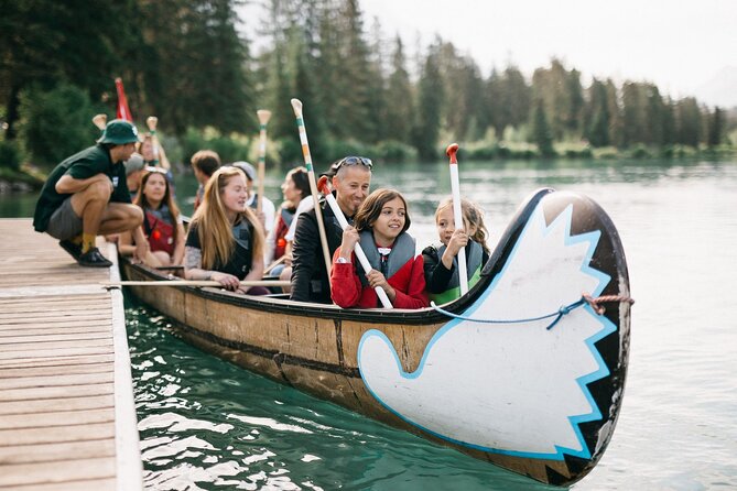River Explorer | Big Canoe Tour in Banff National Park - Why a big canoe works well on the Bow River