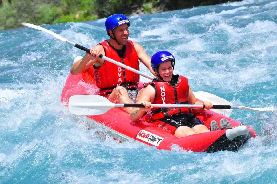River Kayaking in Köprülü Canyon National Park - Getting ready at the kayaking camp