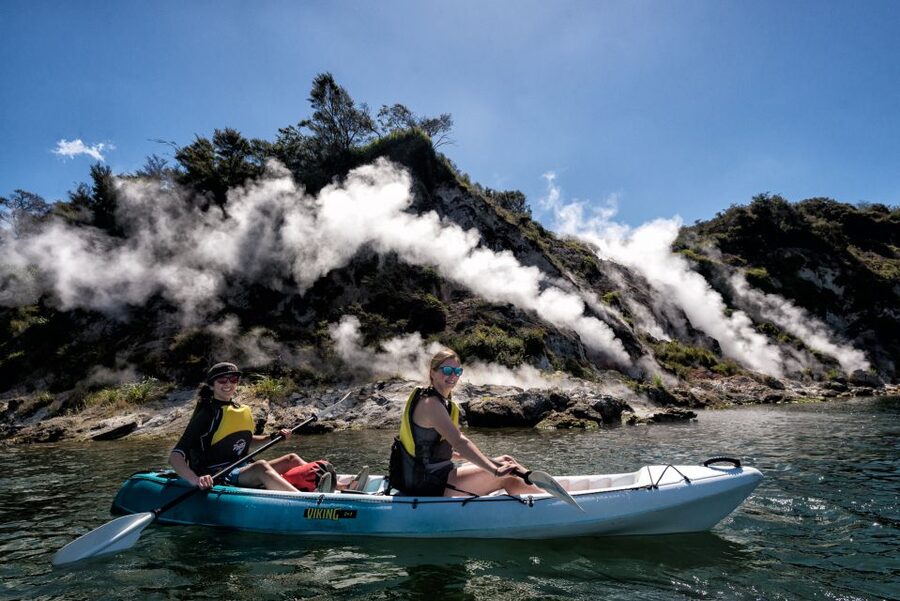 Rotorua: Waimangu Valley Walk and Steaming Cliffs Kayak Tour - Key points to know before booking
