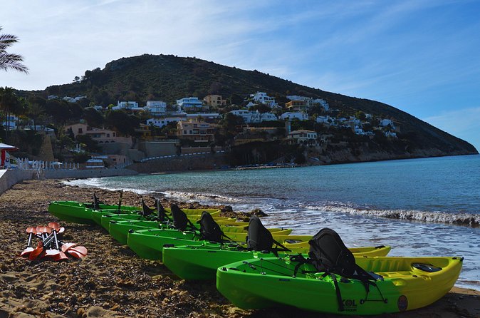 Route in Kayak Moraira - Why the two-hour length works