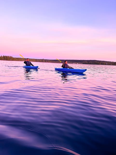 Rovaniemi: Guided Wilderness Kayaking Adventure - The hot drink and other included details