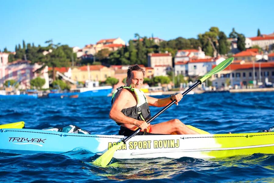 Rovinj-Amazing kayak tour &snorkeling &free drink &photos - The included photographs are more useful than a phone