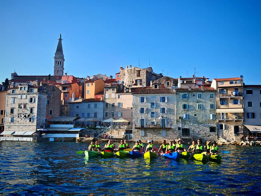 Rovinj-Amazing kayak tour &snorkeling &free drink &photos - Practical preparation for three hours on the sea