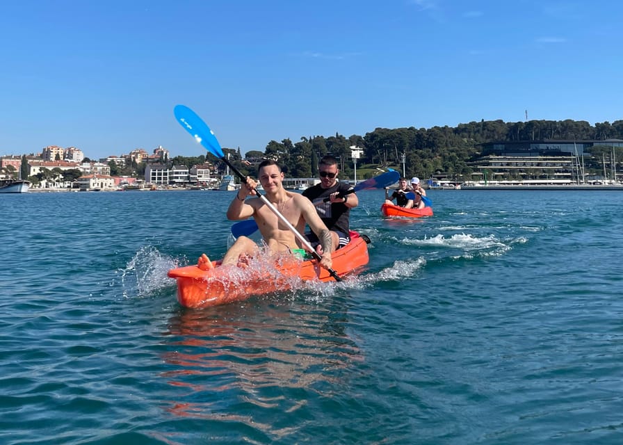 Rovinj:BUBA KAYAK TOURS:snorkeling,jumping,FREEdrinks&photos - What makes this Rovinj kayak tour worth considering