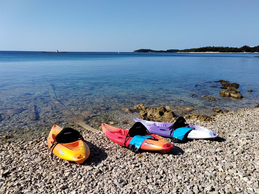 Rovinj: Golden Cape Desert Islands Kayak & Snorkeling Tour - Key details before you book