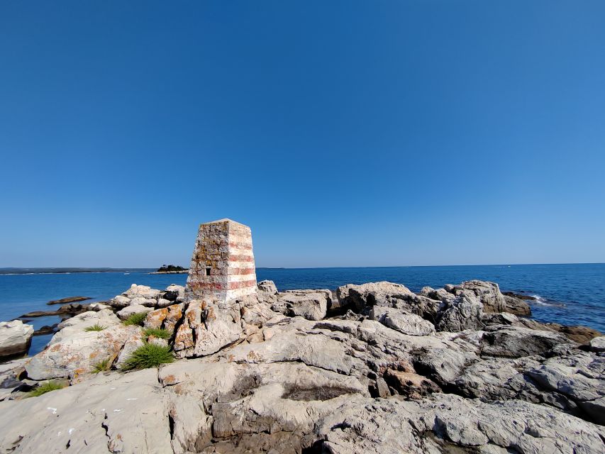 Rovinj: Golden Cape Desert Islands Kayak & Snorkeling Tour - Sveti Ivan and the lighthouse views
