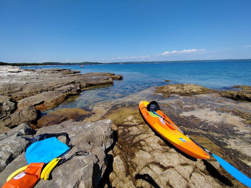 Rovinj: Golden Cape Desert Islands Kayak & Snorkeling Tour - What the $51 price really includes