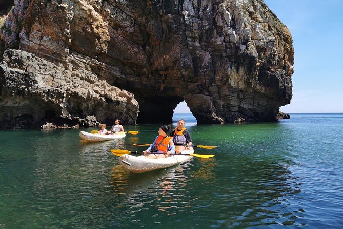 Sagres: Praia Da Ingrina Caves Guided Kayaking Tour - Group size, guide style, and comfort
