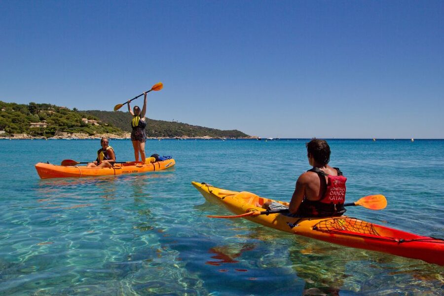 Saint-Tropez: Kayak Experience in Ramatuelle Reserve - The Cap Camarat route and the optional rock jump
