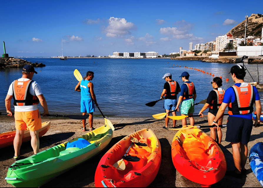 San Juan Beach: Double Kayak rental 2 Hours +Snack and Drink - Starting beside San Juan Beach