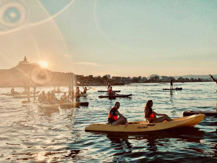 San Juan Beach: Double Kayak rental 2 Hours +Snack and Drink - Seeing the caves from sea level
