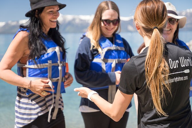 Sand Harbor Clear Kayak Tour of Lake Tahoe - Seeing Tahoe Through a Transparent Kayak