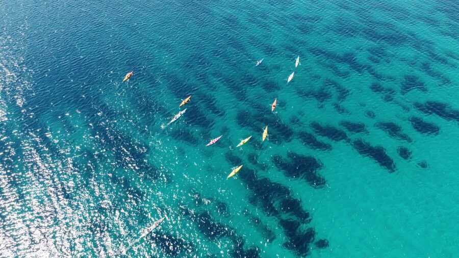 Sant'Antioco Island: Sea Kayak Tour - Swimming in quiet coves
