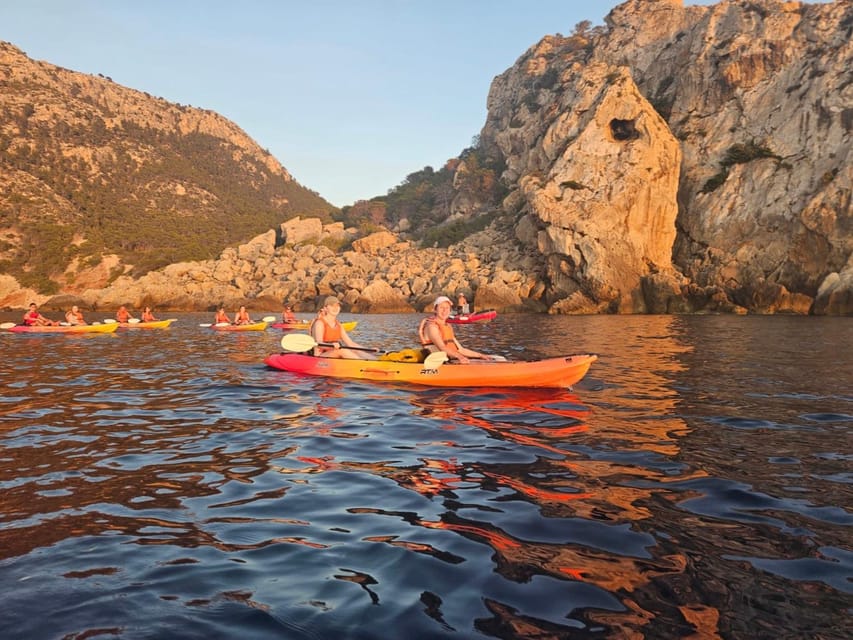 Sant Elm: Guided Kayak Sunset Tour with Picnic in a Cove - FAQ