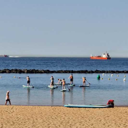 Santa Cruz de Tenerife: Las Teresitas Stand Up Paddle Course - Key points at a glance