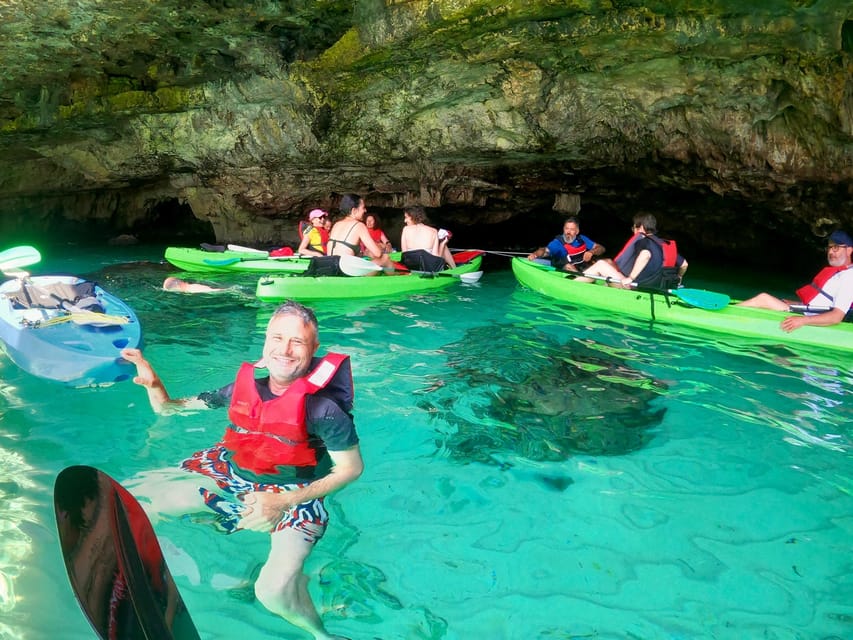 Santa Maria di Leuca: Kayak and Canoe Tour in the caves - Is the $61.49 price good value?