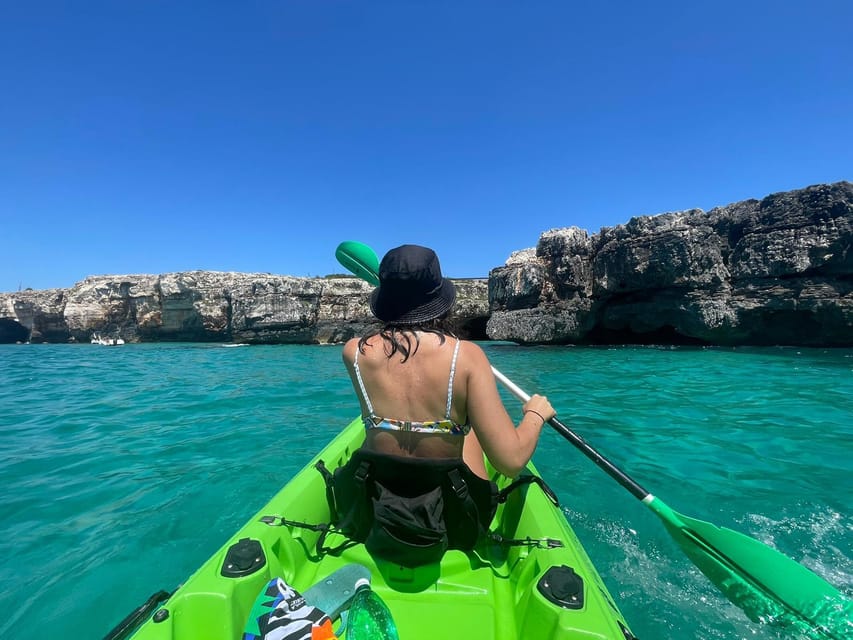 Santa Maria di Leuca: Kayak and Canoe Tour in the caves - Starting at Baia del Ciardo