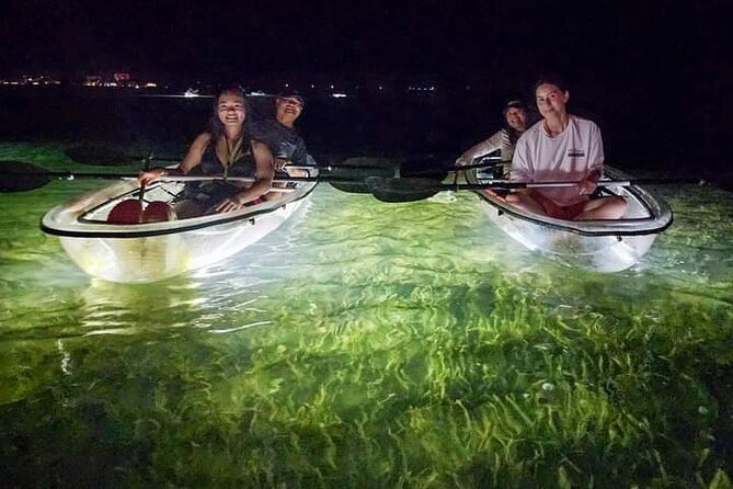 Sarasota - Clear Kayak LED Night Glass Bottom Tour - Starting at Ken Thompson Parkway