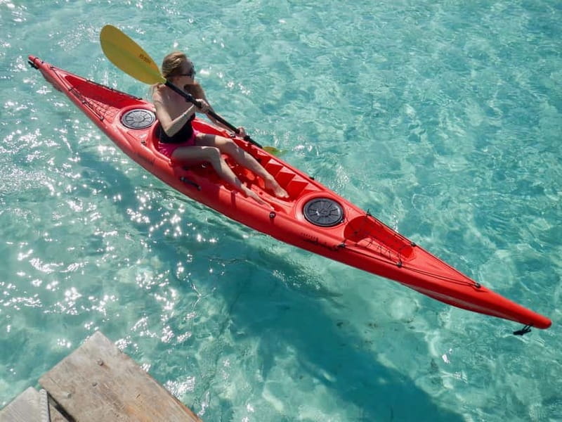 Sardinia: Morning Kayak Tour + Snorkeling and Local Aperitif - Forty minutes toward Isola di Proratora