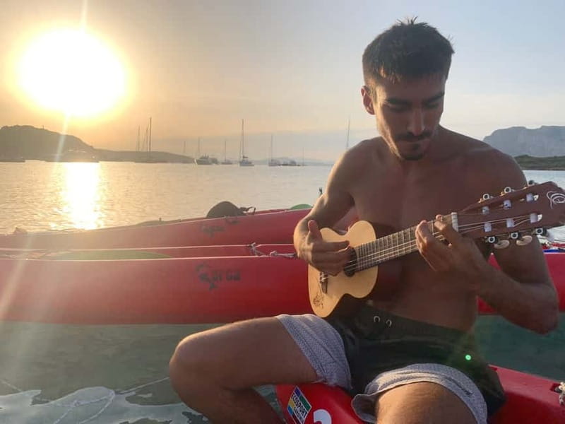 Sardinia: Sunset Kayak Tour + Snorkeling and Local Aperitif - The sea cave behind Proratora