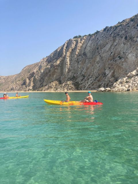 SCALA DEI TURCHI KAYAK TOUR & SNORKELING: Avventura in mare - What $44 buys you