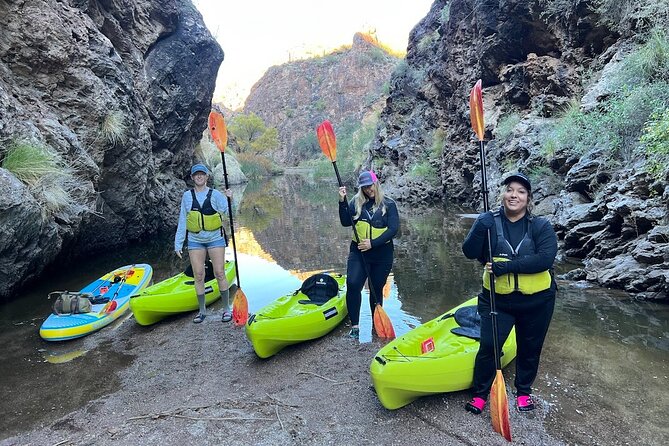 Scenic Guided Kayaking Tour on Saguaro Lake - What the $120 price includes