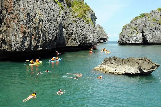 Sea Kayaking at Ang Thong National Marine Park from Koh Samui - Ko Wua Ta Lap and the difficult climb