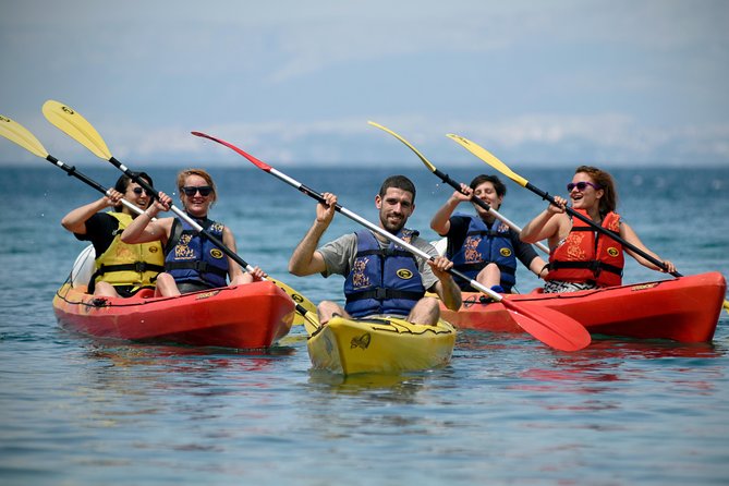 Sea kayaking Postira - Lovrečina (St.Lovre, archaeological site) - Who Will Enjoy This Morning Most