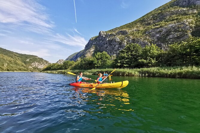 Sea Kayaking tour in Split - Swimming near Tito’s villa
