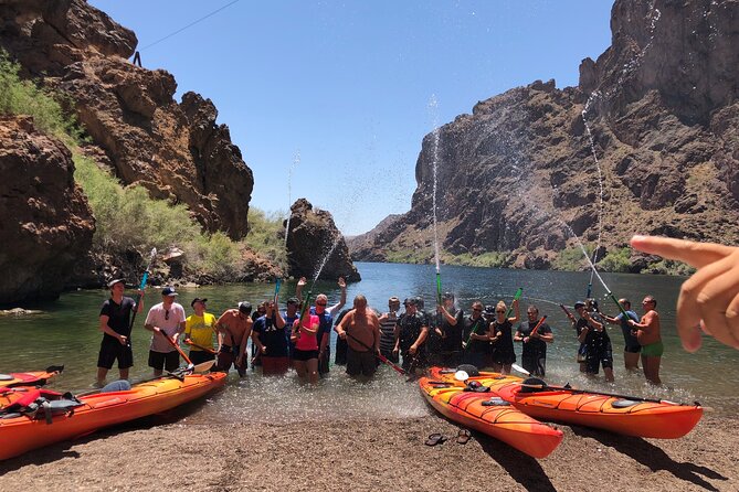Self‑Drive Emerald Cave Kayak Tour in Black Canyon - Launching into Black Canyon