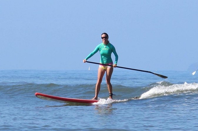 Semi Private Stand Up Paddle Boarding (SUP) Class at Kalama Beach in Kihei - Moving onto the water with your instructor