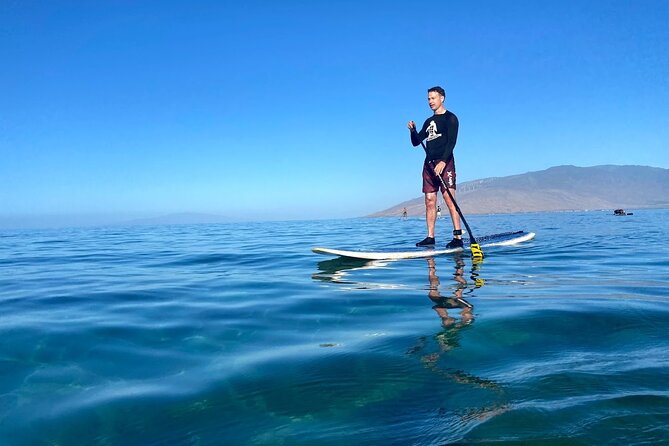Semi Private Stand Up Paddle Boarding (SUP) Class at Kalama Beach in Kihei - The first lesson happens on land