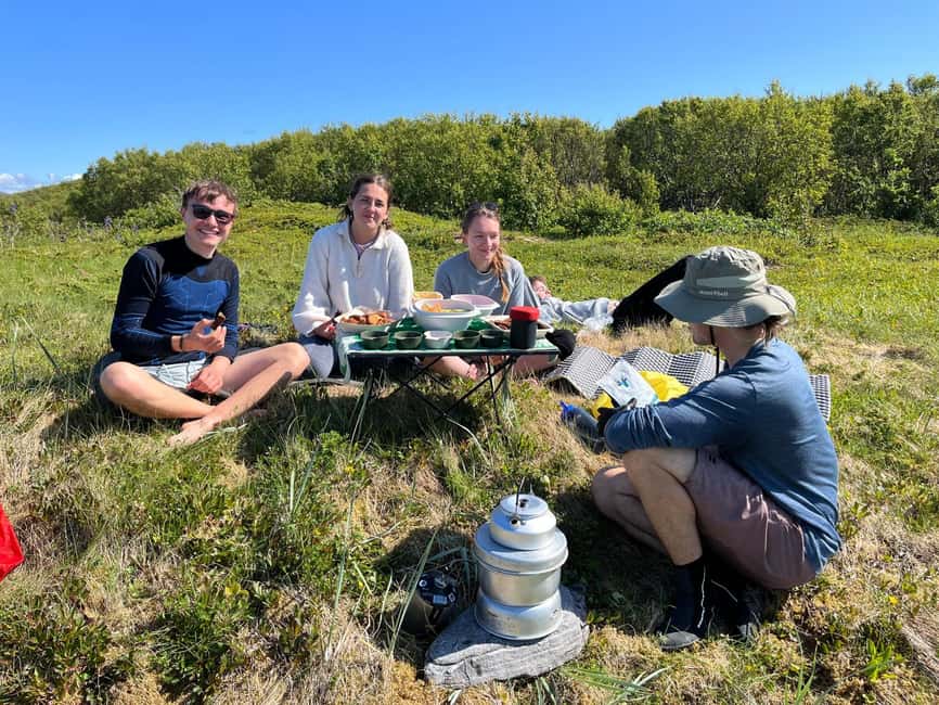 Senja: Guidet Fjord Kayaking in Ånderdalen Nationalpark - A secluded beach lunch and local coffee