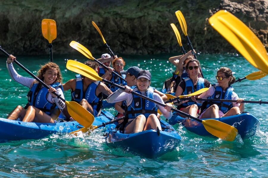 Sesimbra: Arrabida Natural Park & Caves Guided Kayaking Tour - Key points at a glance