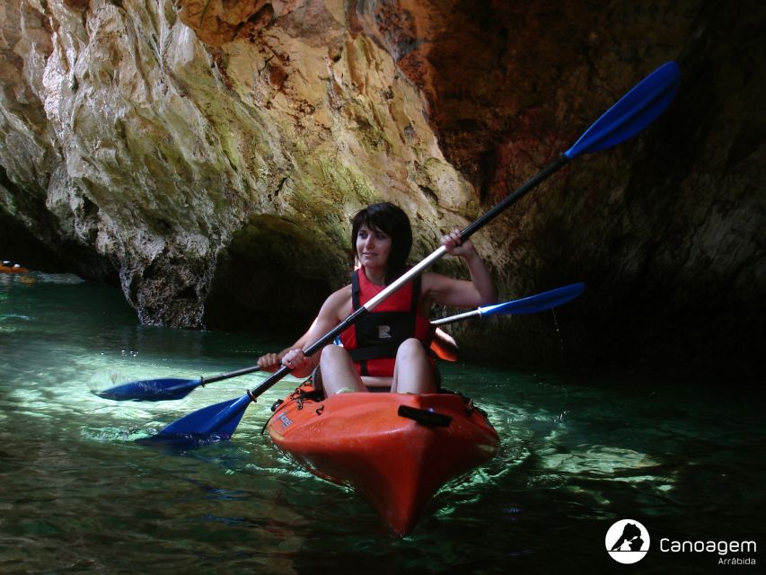 Sesimbra: Arrábida Natural Park Guided Kayaking Tour - Along the cliffs, caves, and protected coast